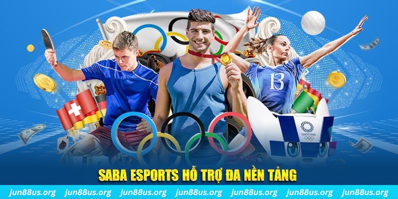 Saba Esports - Nền Tảng Cá Cược Hàng Đầu Dành Cho Bạn 2 Saba Esports hỗ trợ đa nền tảng