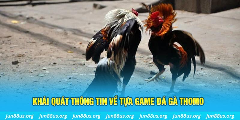 Đá Gà Thomo - Thưởng Thức Các Trận Tranh Tài Kịch Tính 1 Khái quát thông tin về tựa game đá gà Thomo